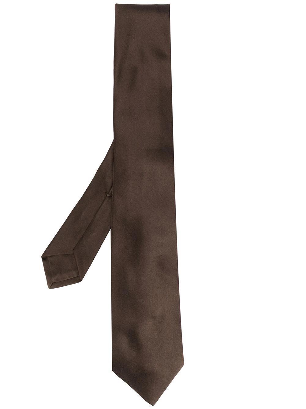 satin tie by KITON