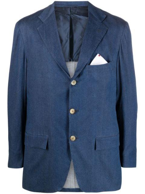 single-breasted blazer by KITON