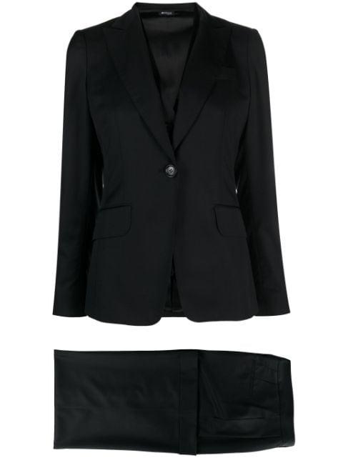 single-breasted virgin-wool suit by KITON