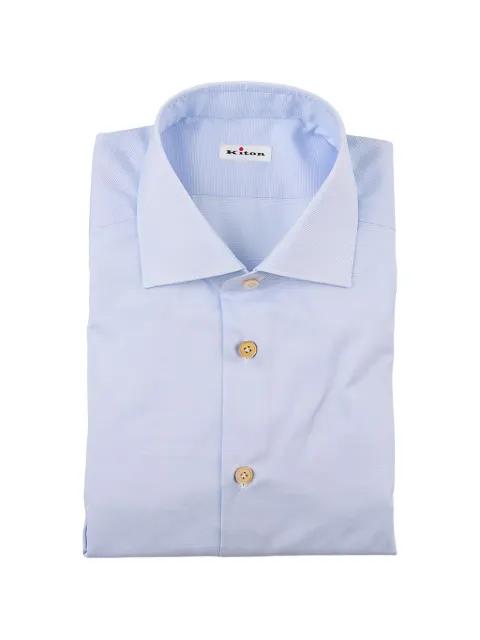 spread-collar shirt by KITON