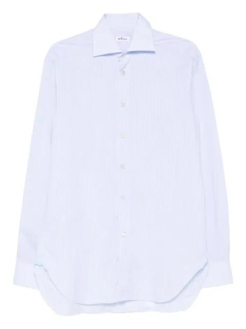striped cotton shirt by KITON