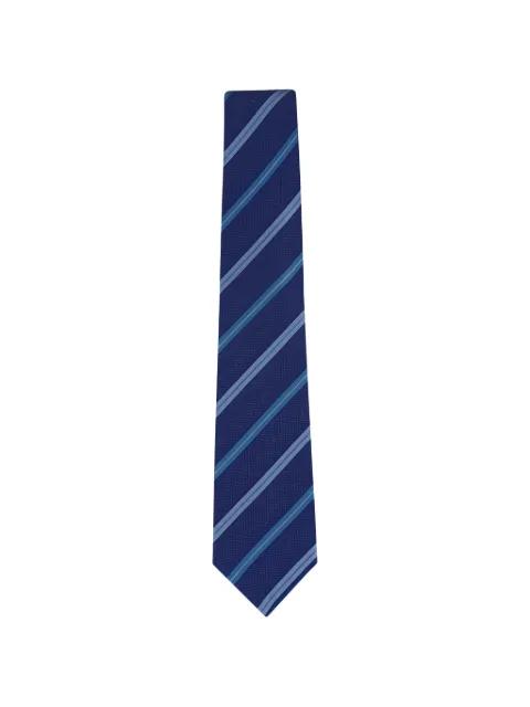 striped silk tie by KITON