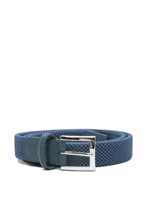 woven buckle belt by KITON