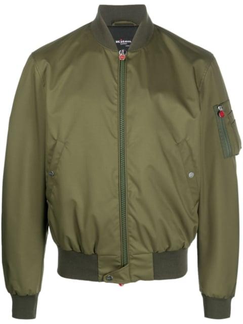 zip-up bomber jacket by KITON