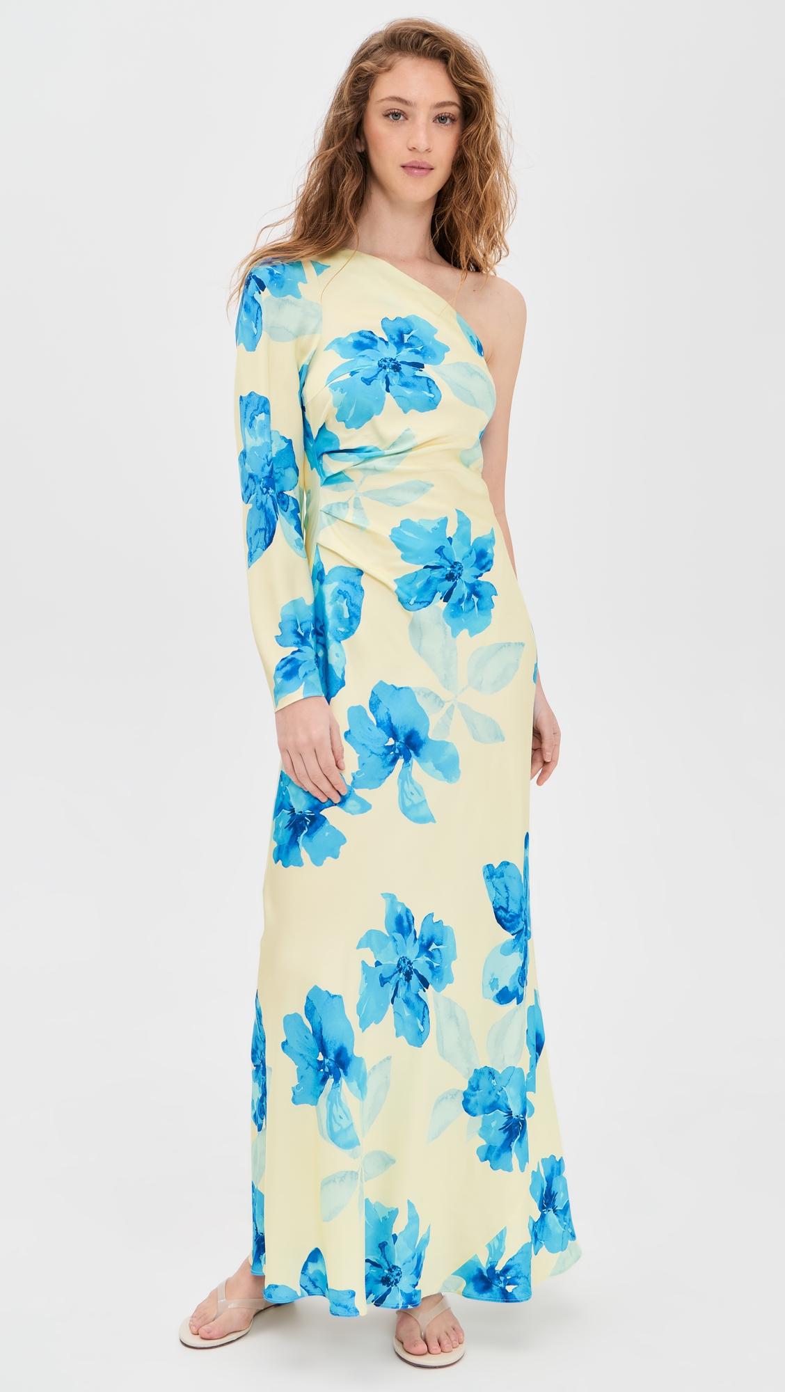 Sophie One Sleeve Maxi Dress by KIVARI