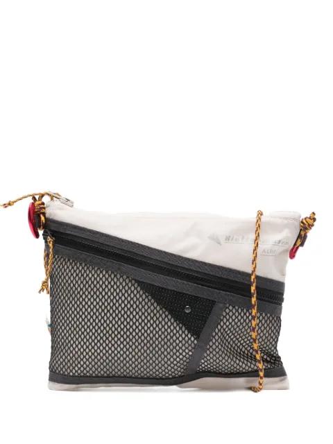 Algir mesh clutch bag by KLATTERMUSEN
