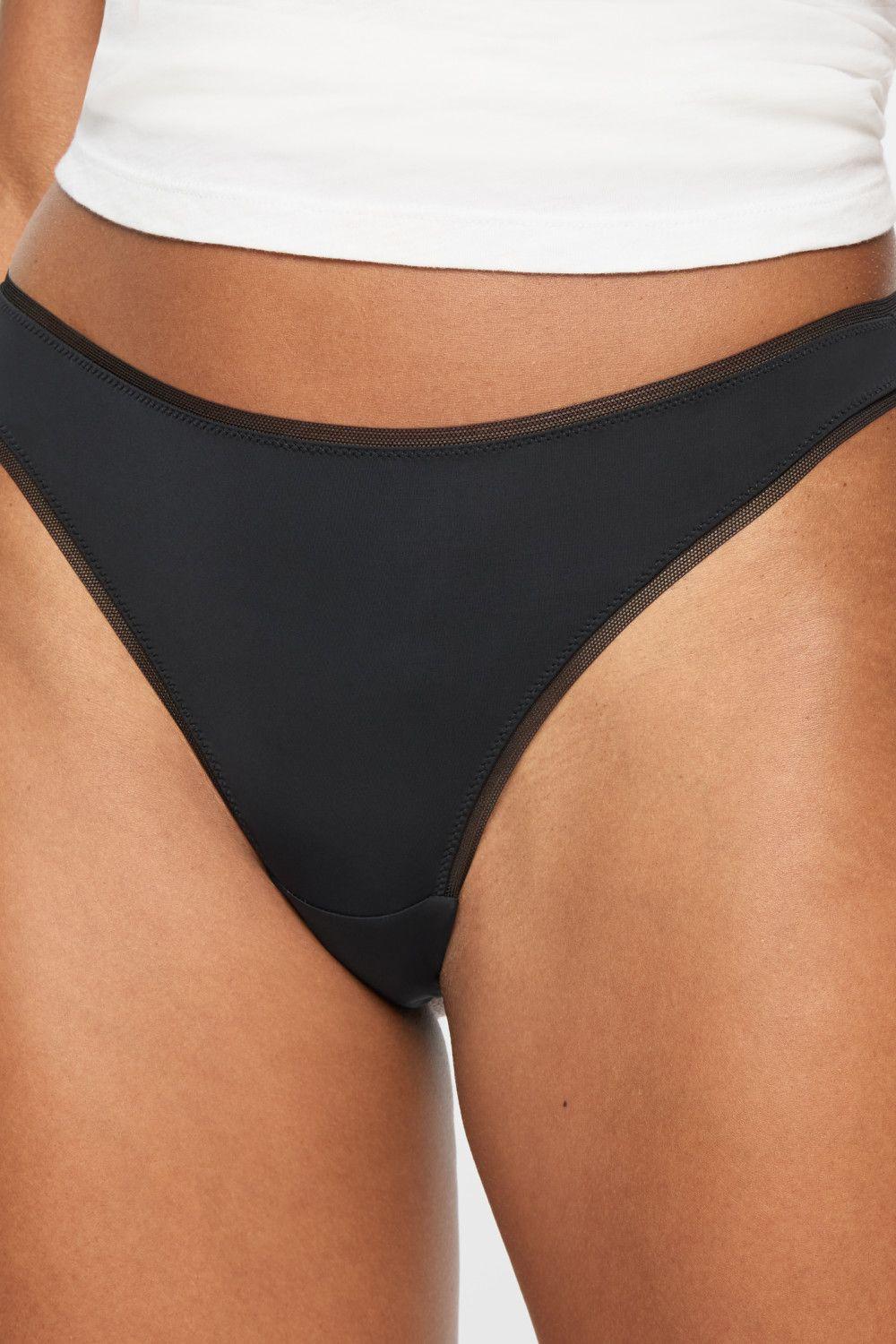 Knickerbox Lace Microfibre Thong - Pack of 3 by KNICKERBOX