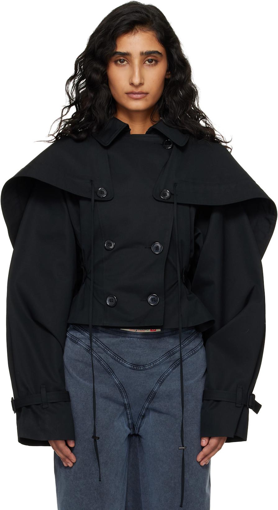 Black Kayla Jacket by KNWLS