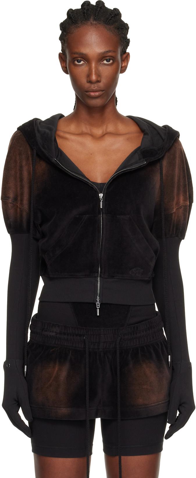 Black Paris Hoodie by KNWLS