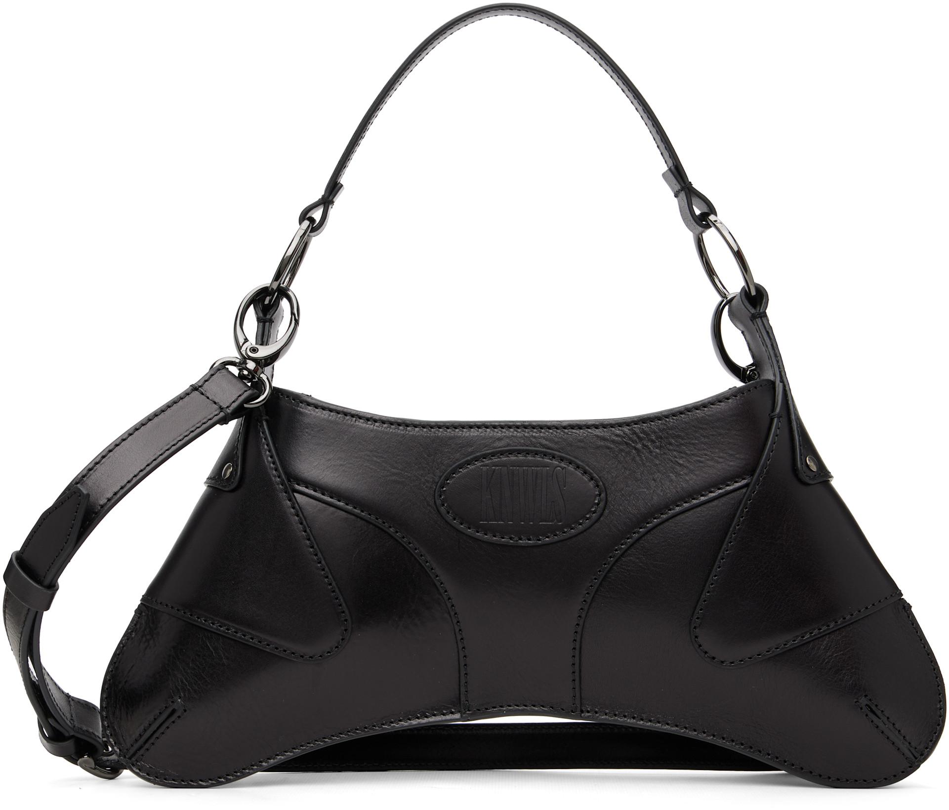 Black Razr Bag by KNWLS