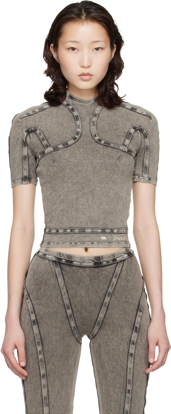 Black Scuba Top by KNWLS