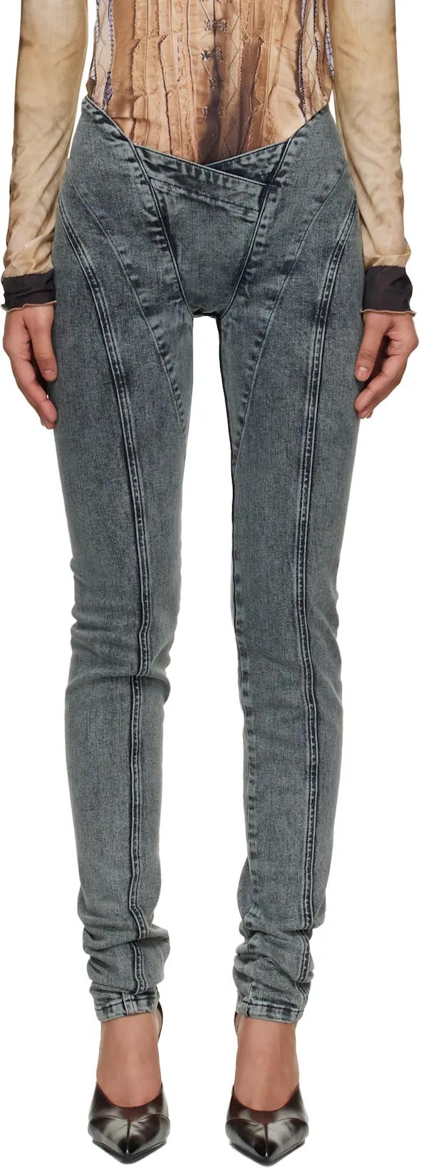 Gray Celest Jeans by KNWLS