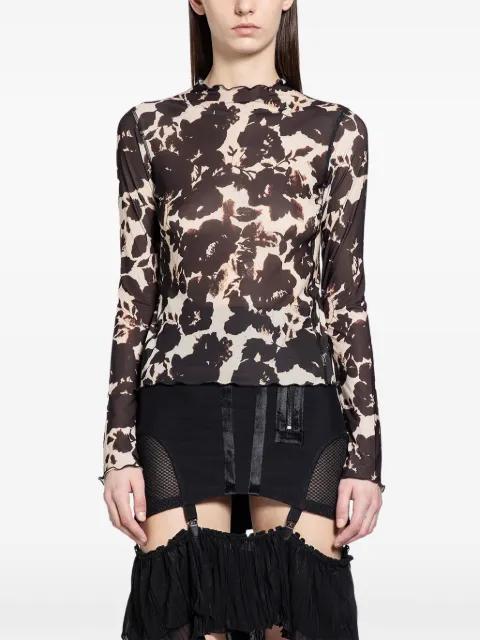 Halcyon ruffled top by KNWLS