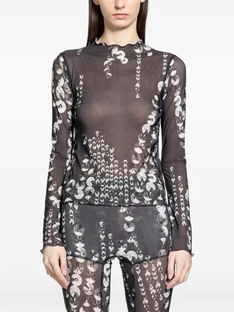 Halcyon sheer top by KNWLS