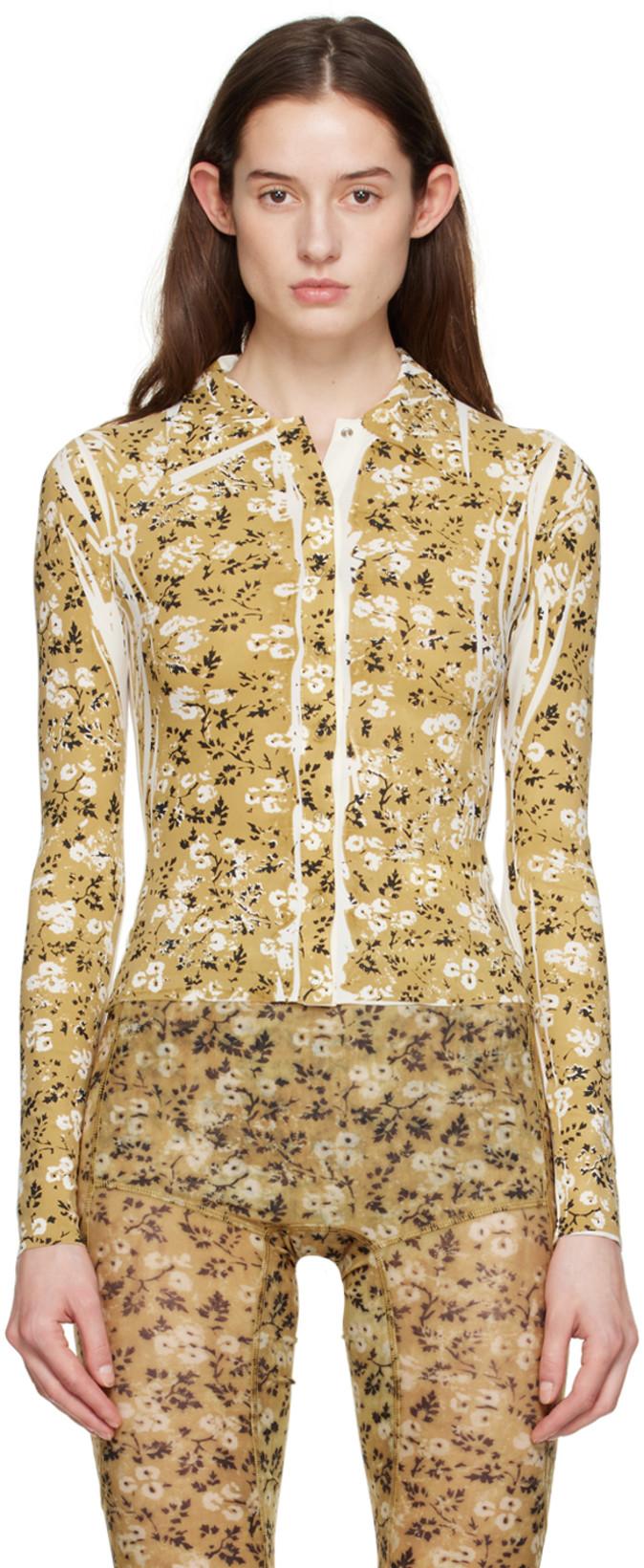 Yellow Chk Shirt by KNWLS