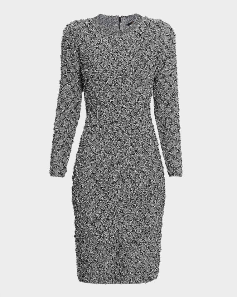 Apollo Fringed Chain-Trim Dress by KOBI HALPERIN