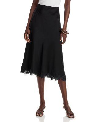 Brooks Lace Trim Skirt by KOBI HALPERIN