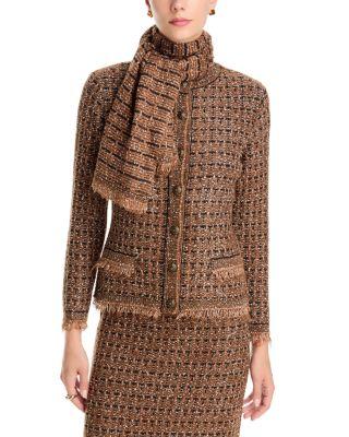 Faye Looped Fringe Cardigan by KOBI HALPERIN