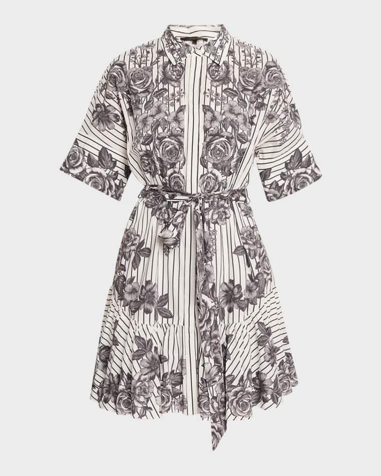 Hayden Belted Mini Dress by KOBI HALPERIN