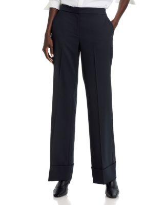 Kenny Cuffed Mid Rise Pants by KOBI HALPERIN