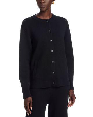 Marlowe Round Neck Long Sleeve Cardigan by KOBI HALPERIN