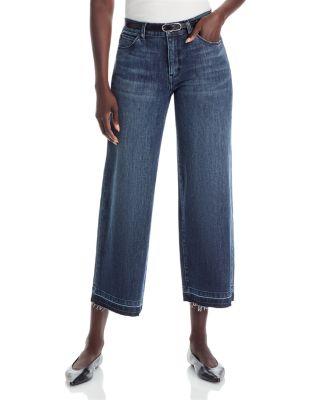 Rafaella High Rise Cropped Jeans in Indigo by KOBI HALPERIN