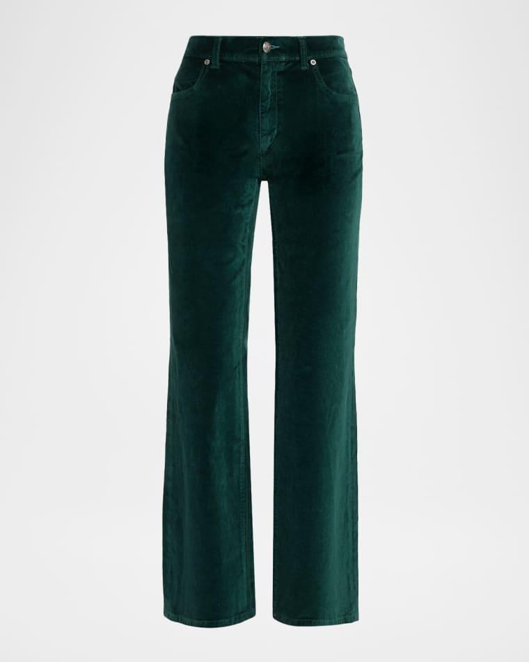 Ruby Straight-Leg Stretch Cotton Pants by KOBI HALPERIN