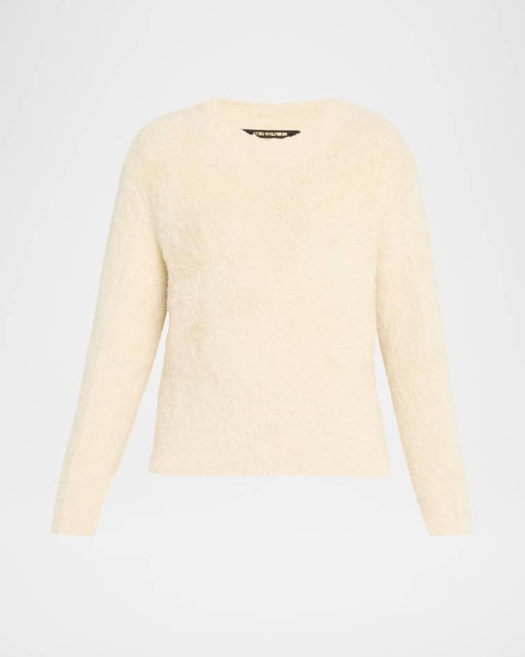 Thomas Fuzzy Crewneck Sweater by KOBI HALPERIN