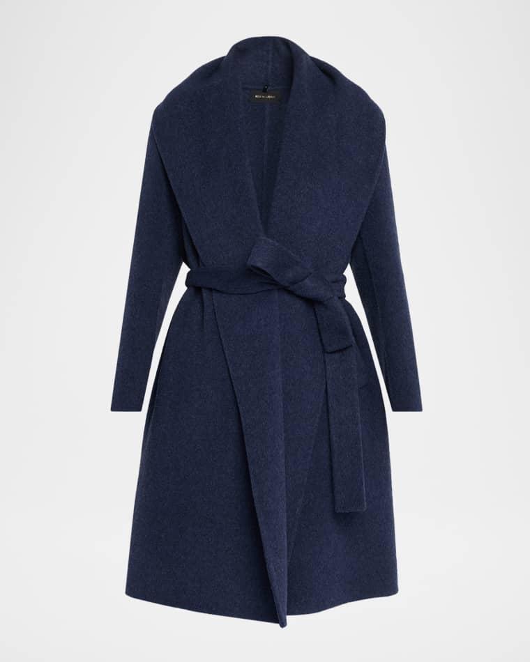 Yael Shawl-Collar Wrap Coat by KOBI HALPERIN