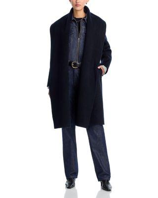 Yael Wool Blend Belted Coat by KOBI HALPERIN