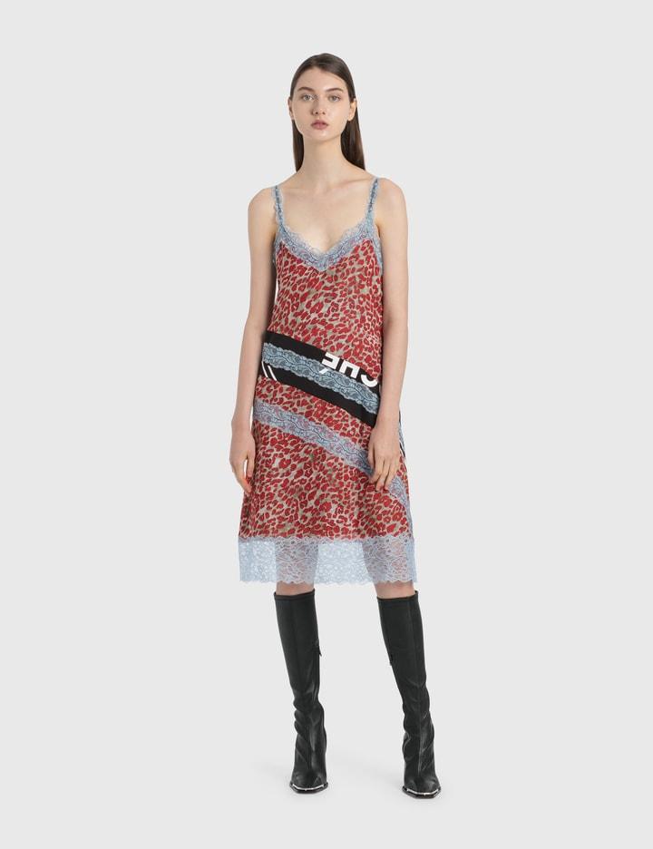 Leopard Print Slip Dress by KOCHE
