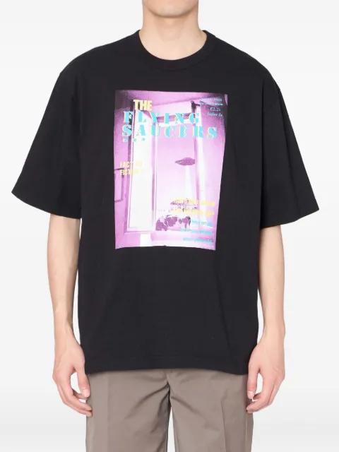 The Flying Saucers graphic T-shirt by KOLOR