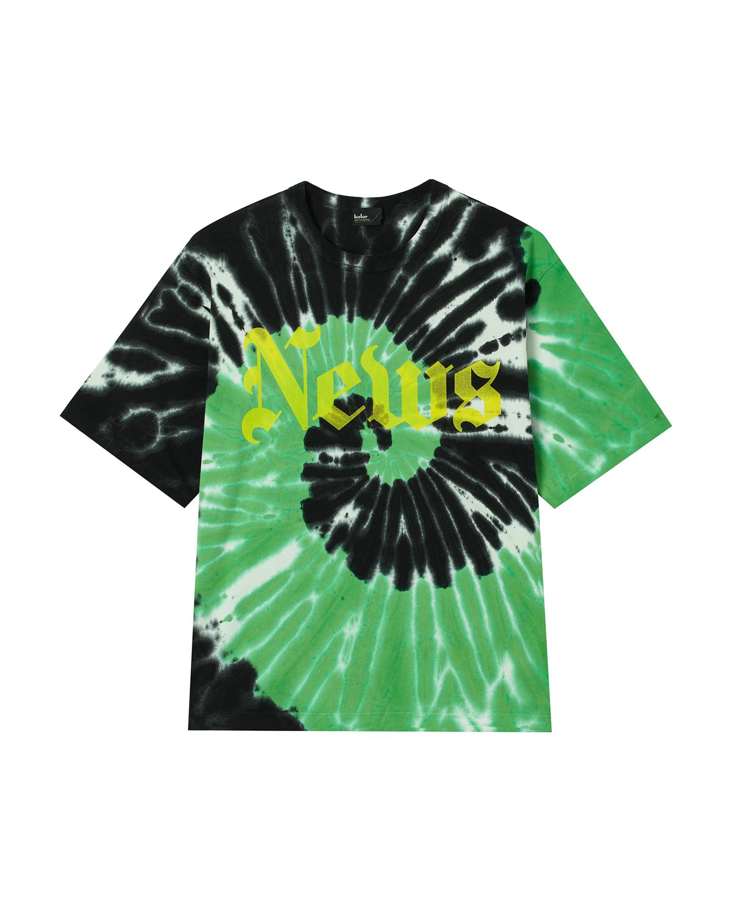 Tie-dye tee by KOLOR