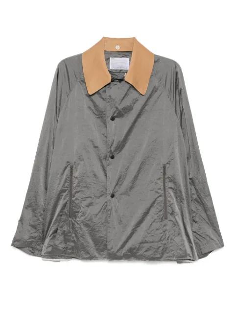 button-up shirt jacket by KOLOR