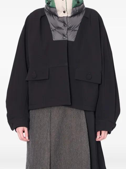 colour-block coat by KOLOR