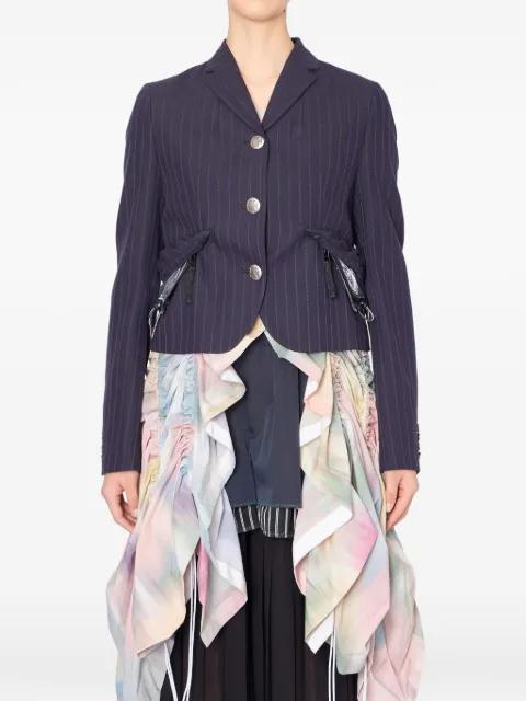 pinstripe blazer by KOLOR
