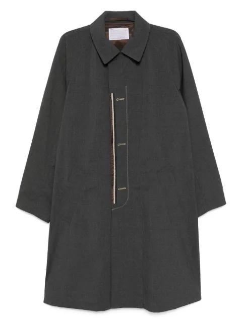 single-breasted coat by KOLOR