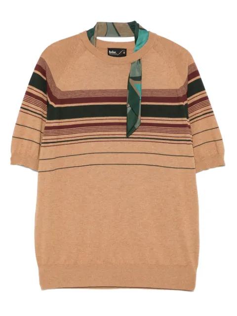 striped T-shirt by KOLOR