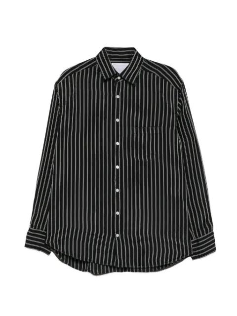striped buttoned shirt by KOLOR