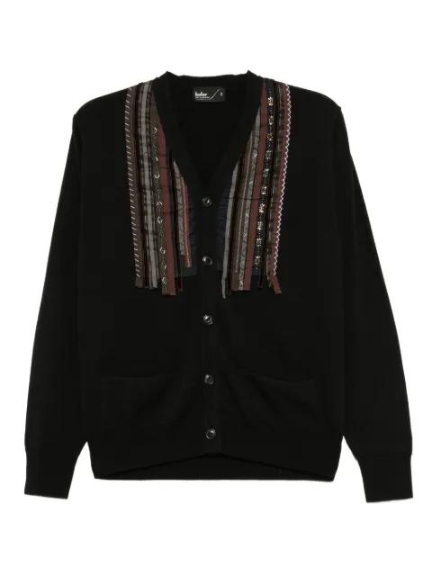 striped cardigan by KOLOR
