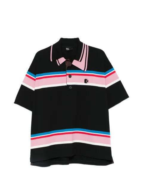 striped polo shirt by KOLOR
