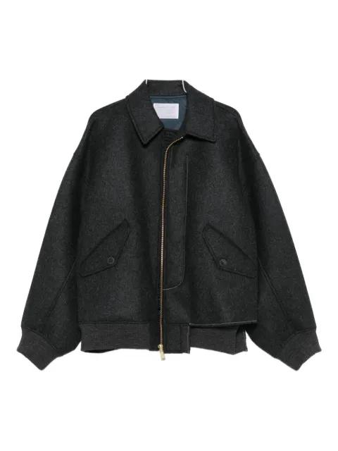 zip-up flap-pocket jacket by KOLOR