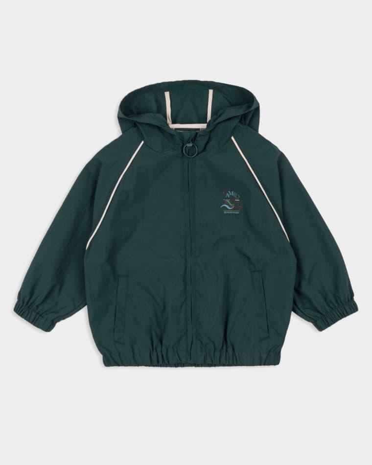 Boy's Acty Hooded Nylon Jacket, Size 2-8 by KONGES SLOJD