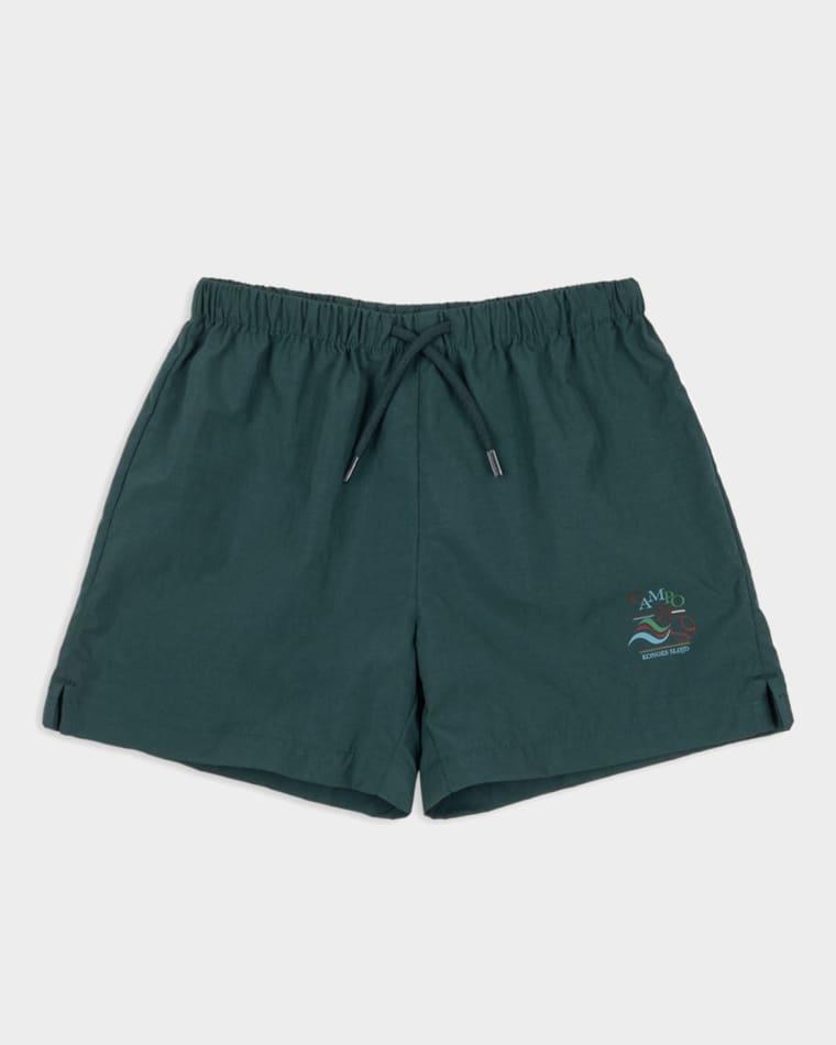Boy's Acty Nylon Drawstring Shorts, Size 18M-8 by KONGES SLOJD