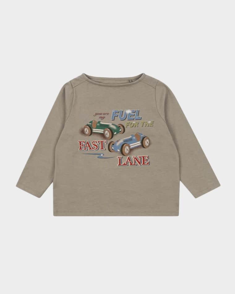 Boy's Drey Long Sleeve T-Shirt, Size 12M-6 by KONGES SLOJD