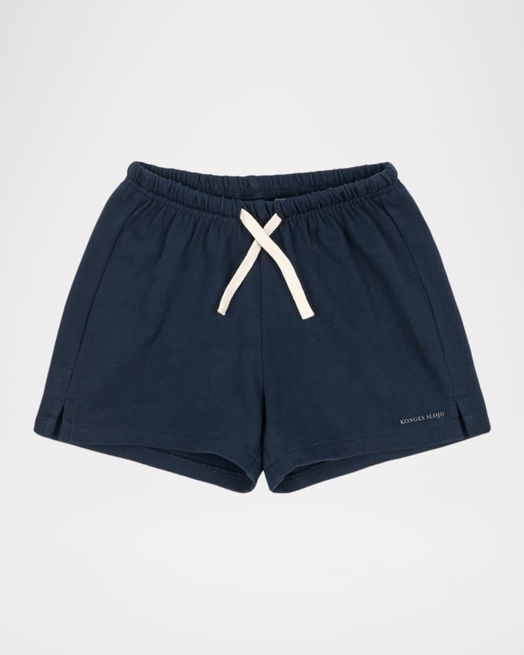 Boy's Spotty Cotton Sweat Shorts, Size 12M-8 by KONGES SLOJD