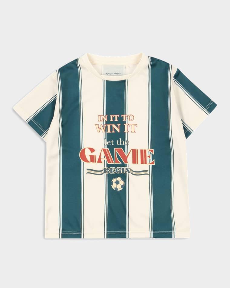 Boy's Striped Active T-Shirt, Size 2-8 by KONGES SLOJD