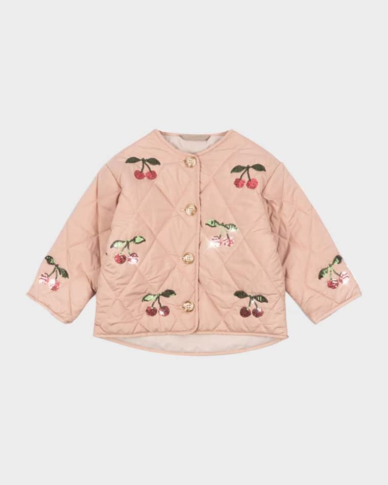 Girl's Flora Sequined Jacket, Size 2-10 by KONGES SLOJD
