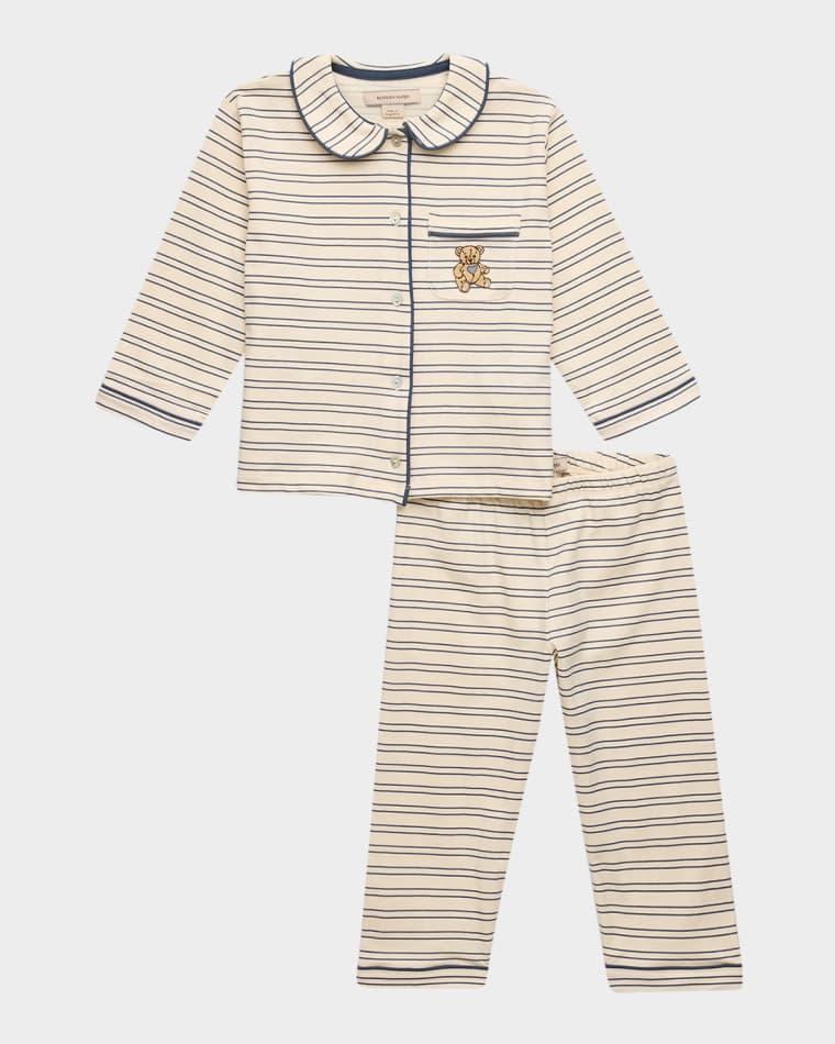 Kid's Two-Piece Cotton Pajama Set, Size 18M-10 by KONGES SLOJD