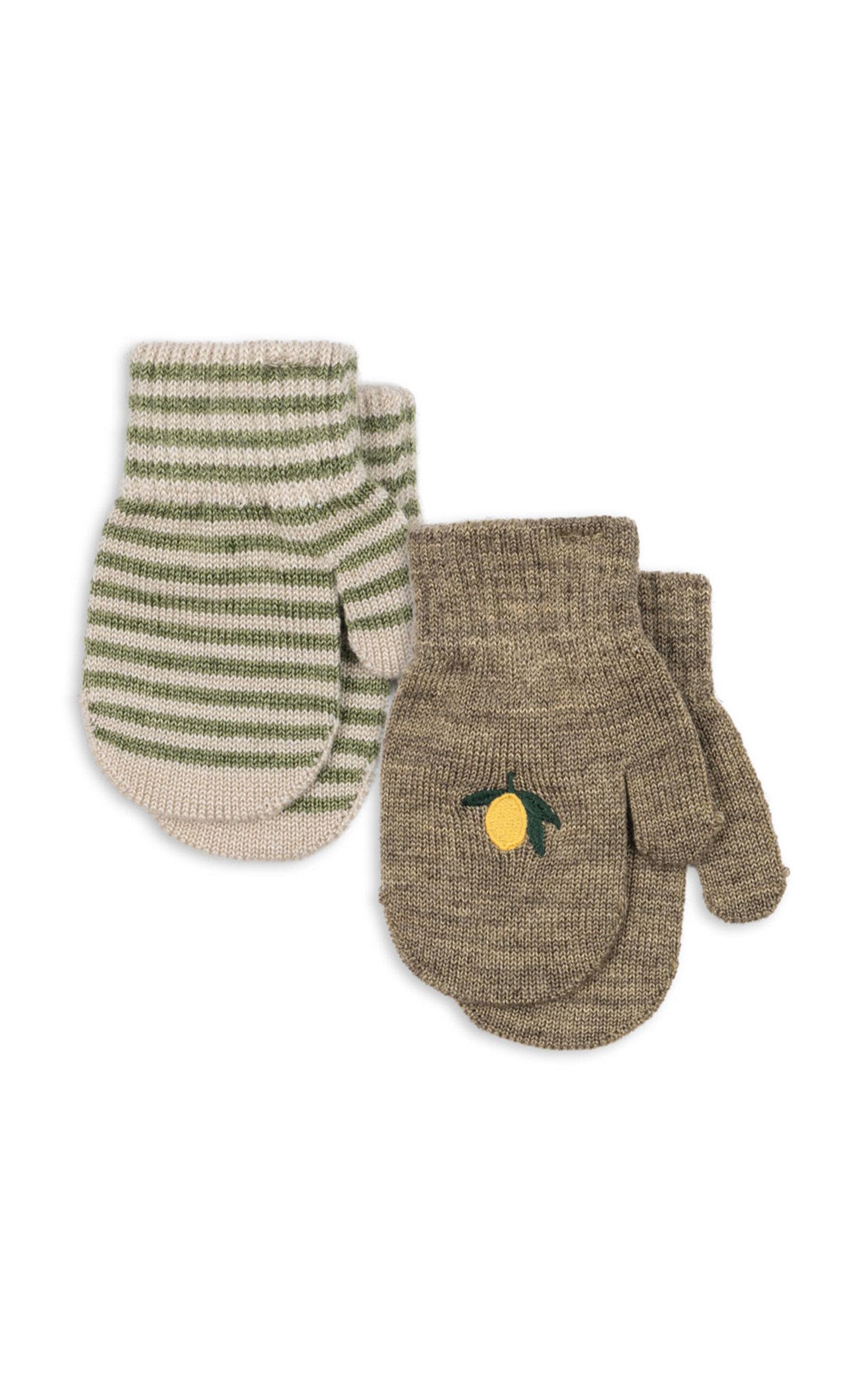 Konges Sløjd Kids' Set-of-Two Filla Mittens - Moda Operandi by KONGES SLOJD